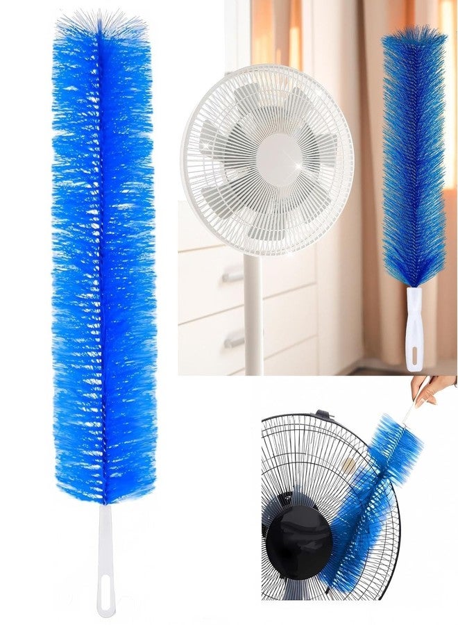 BHHB Fan Dusting Brush,Bendable Dusting Brush,Microfiber Dust Collector,Fan Dusting Brush Cleaning Duster,Fan Cleaning Brushes (Multi Color) - Image 1